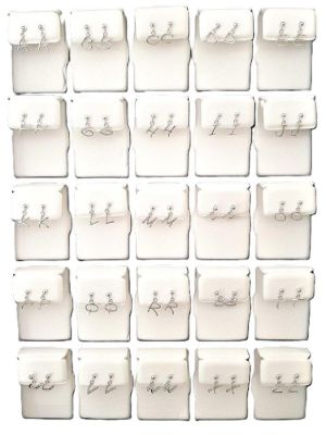 Picture of REALLY CUTE ALPHABET EARRINGS